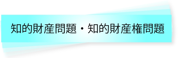 知的財産問題・知的財産権問題